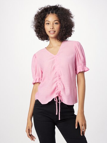NÜMPH Blouse in Pink: front