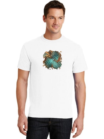 HUSKSWARE Shirt 'Grafik'‌ in Weiß: Vorderseite