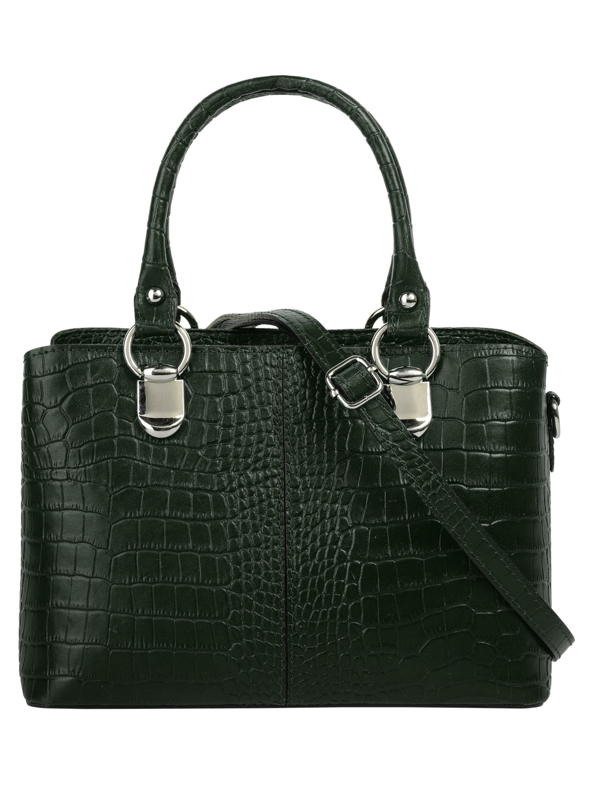 Cluty Crossbody Bag in Green: front