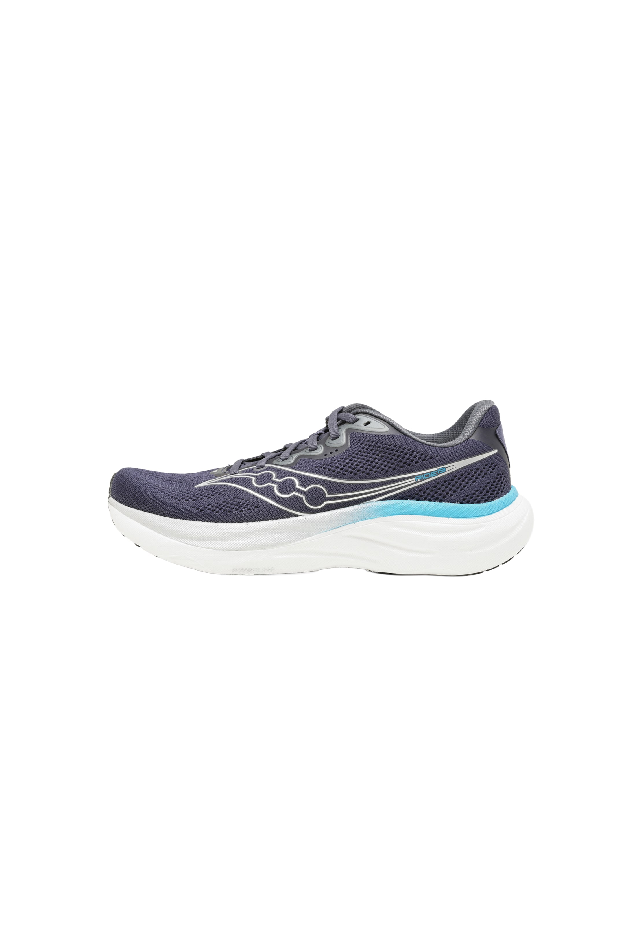 saucony Løbesko 'RIDE 19' i 40 i natblå / azur / sølv, Produktvisning