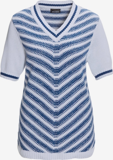 Goldner Pull-over en bleu / blanc, Vue avec produit