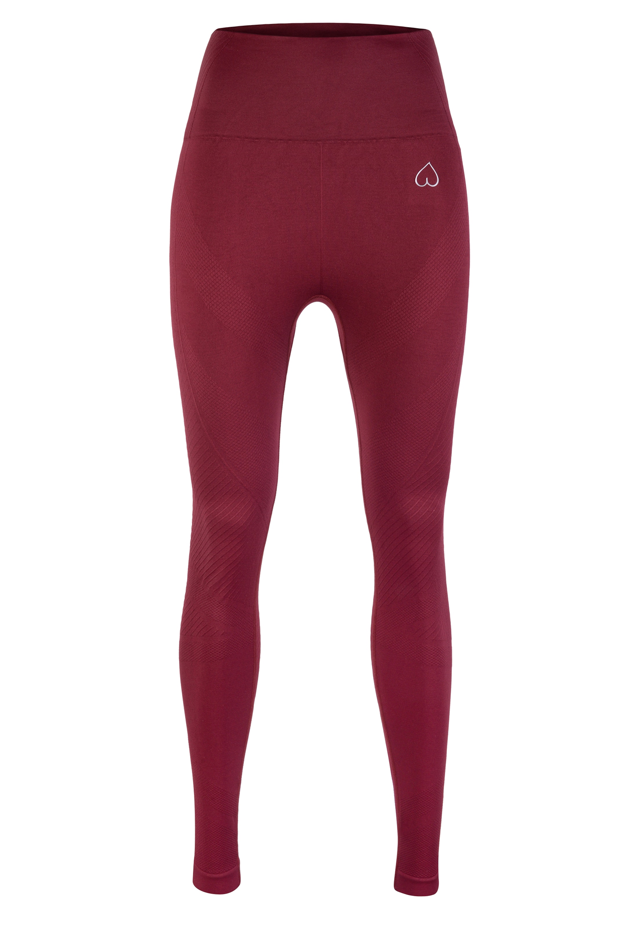 BeShaped Skinny Sports trousers 'Femme Force' in Red: front