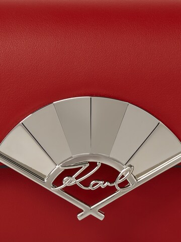 Karl Lagerfeld Torba na ramię w kolorze czerwony