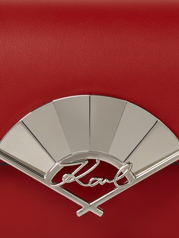 Karl Lagerfeld Schoudertas in Rood