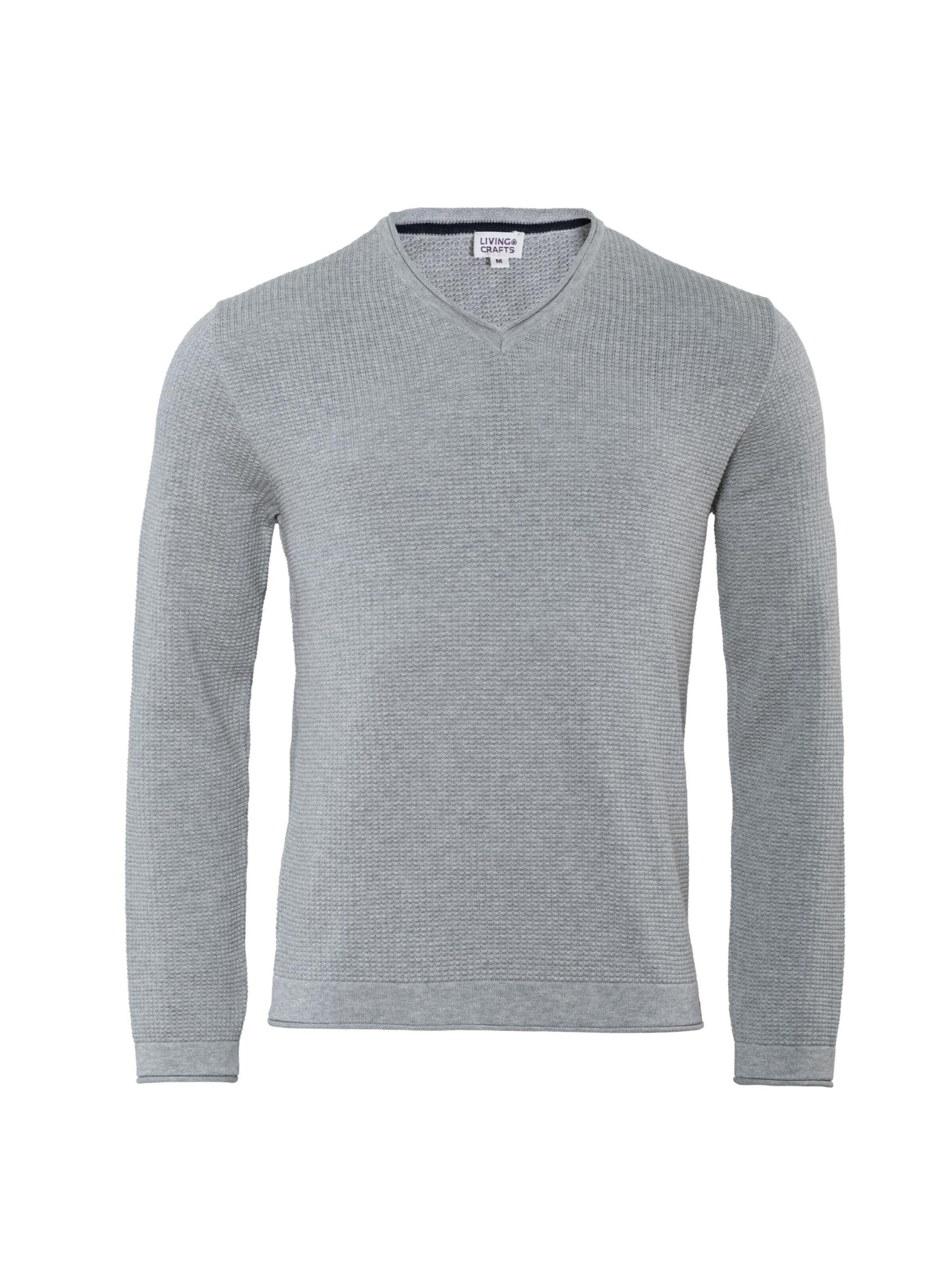 Living Crafts Sweater 'RENZO' in L in Grey, Item view