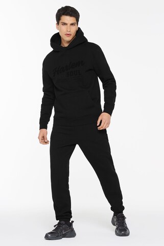 Harlem Soul Sweatshirt 'MON TEL' in Schwarz