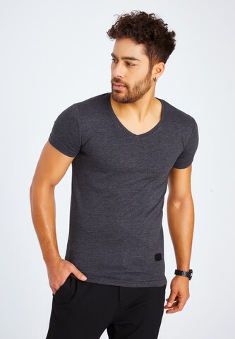 Leif Nelson Shirt in Grey: front