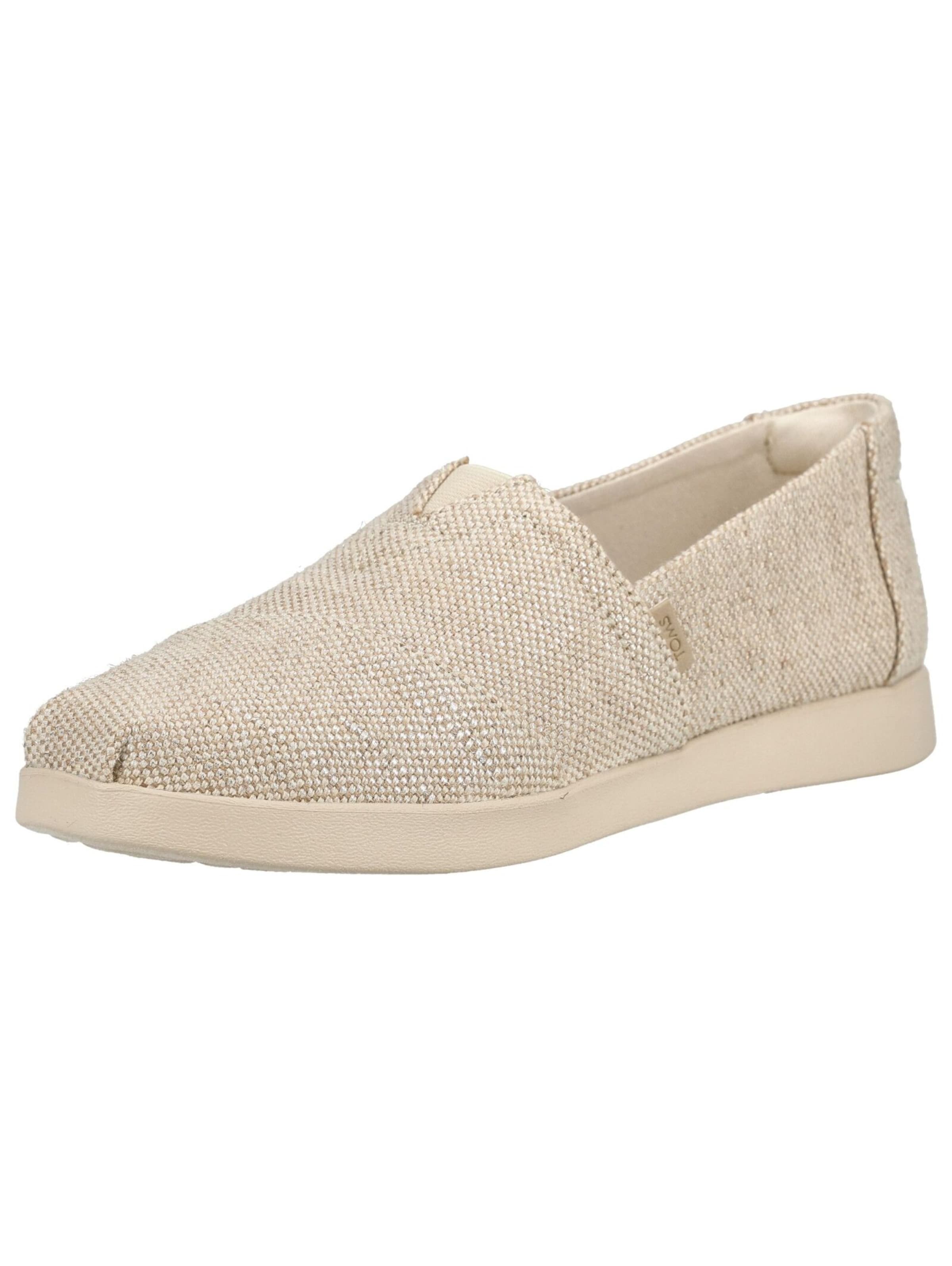 Slipper di TOMS in beige: frontale