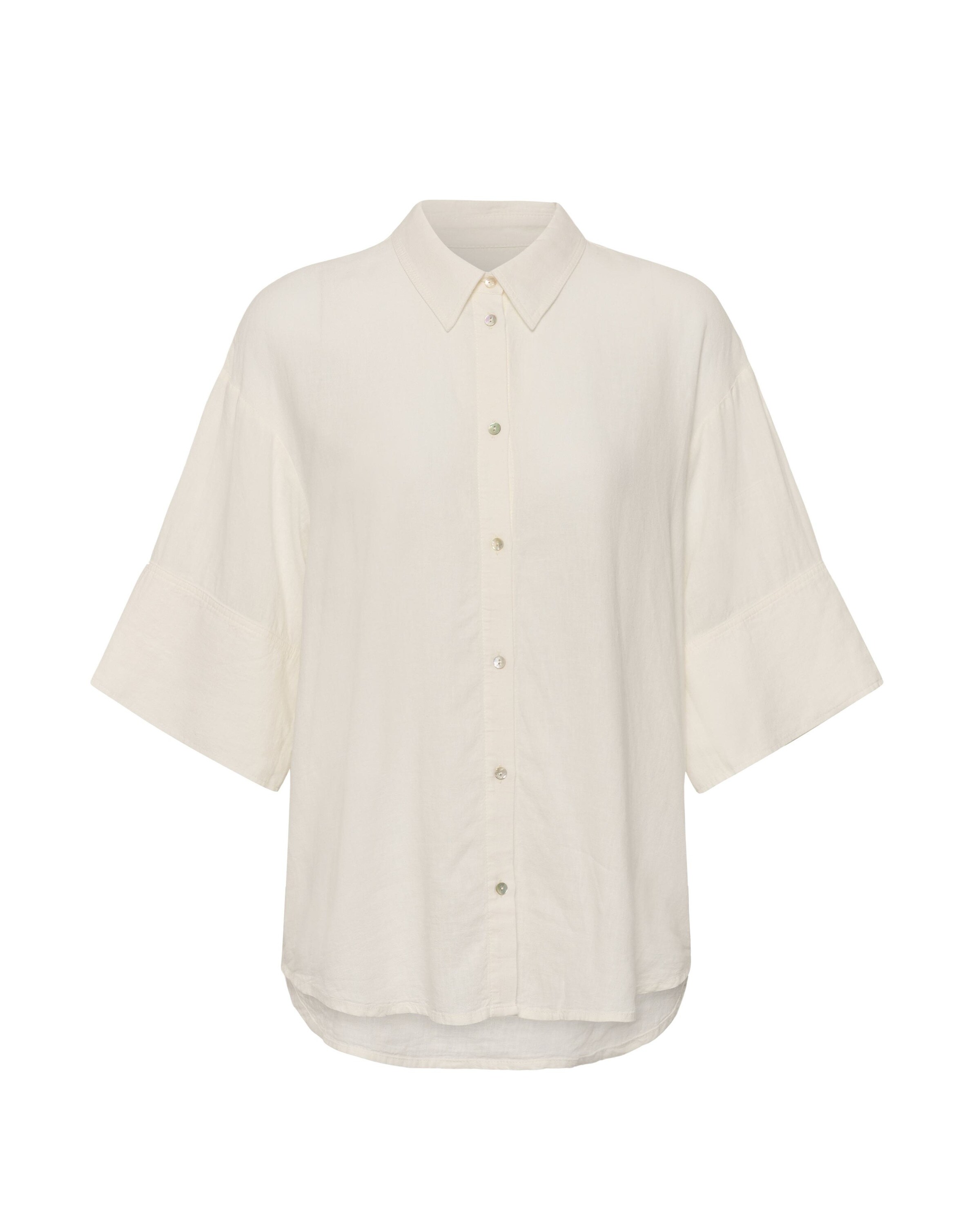 SOAKED IN LUXURY Bluse 'SLAria' in Weiß: Vorderseite
