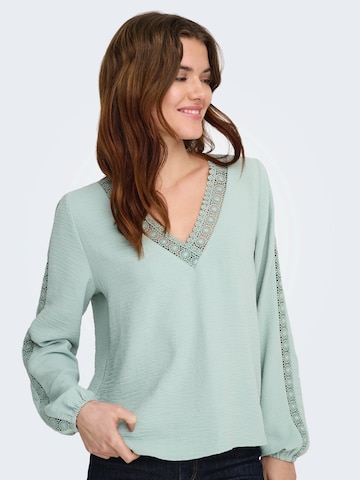 Chemisier 'ONLGREGOR METTE' ONLY en vert