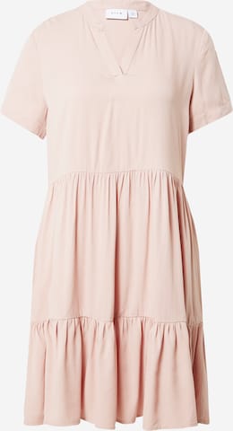 Robe-chemise 'Morose' VILA en rose : devant