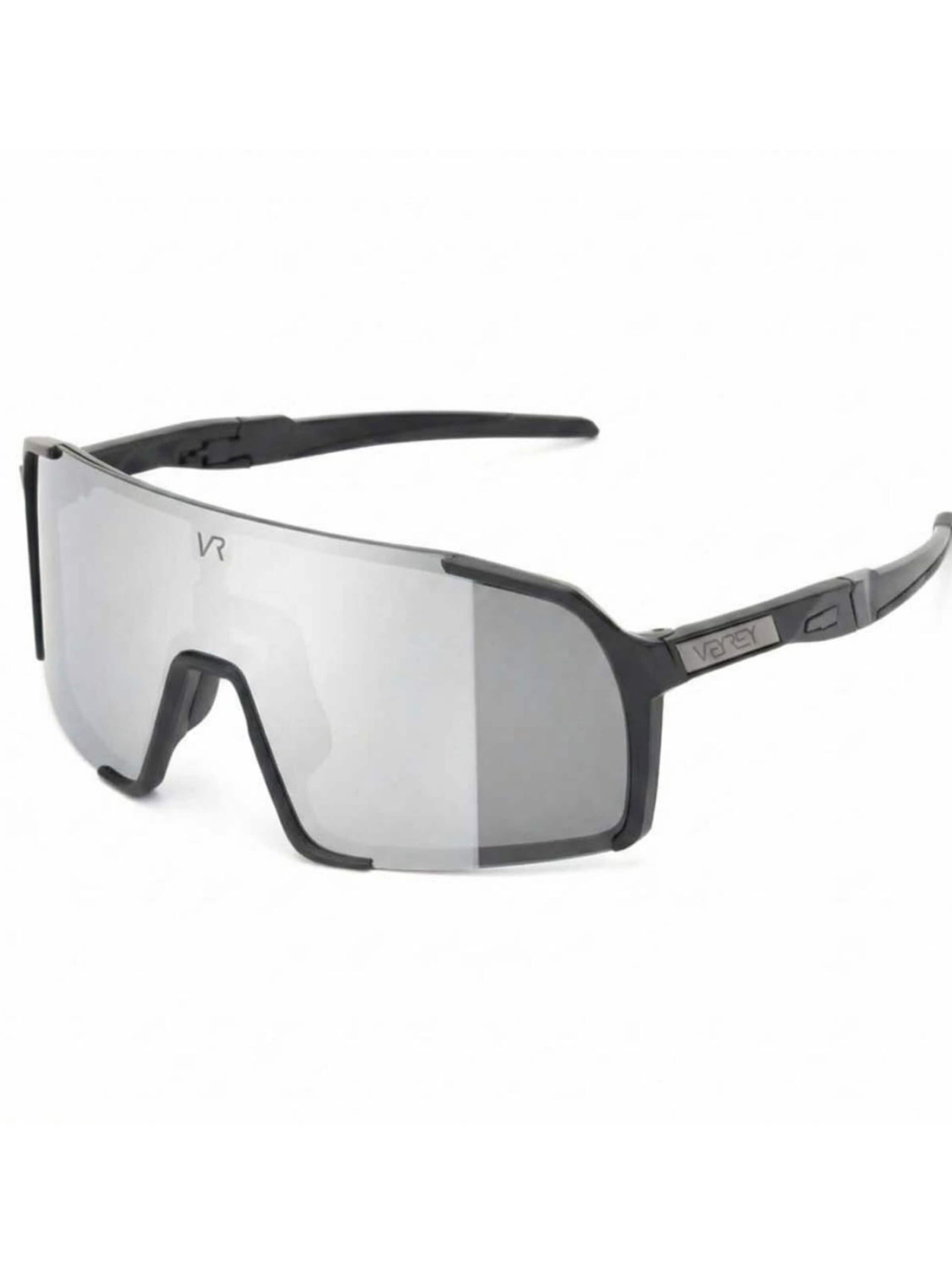 VEYREY Sportzonnebril 'Aeroblade' in Zilver: voorkant