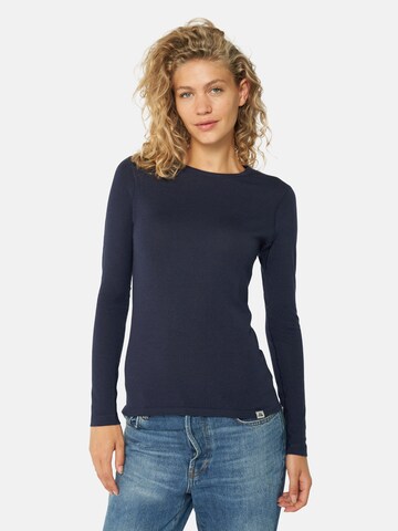 Base Layer 'Merino' DANISH ENDURANCE en bleu : devant