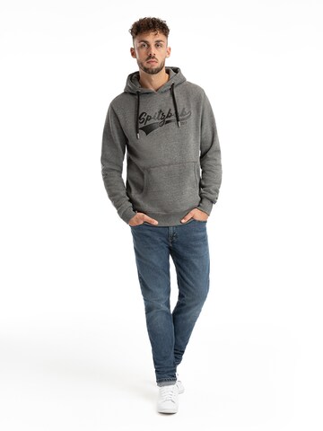 Sweat-shirt 'Kasper' SPITZBUB en gris