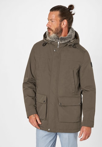 S4 Jackets Winter Jacket in Grey: front