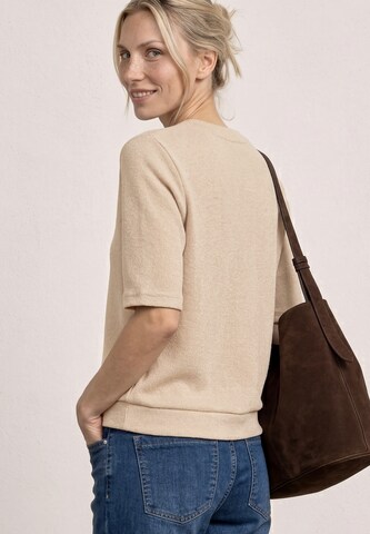 STREET ONE Strickjacke in Beige