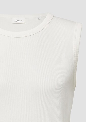 T-Shirt s.Oliver en blanc
