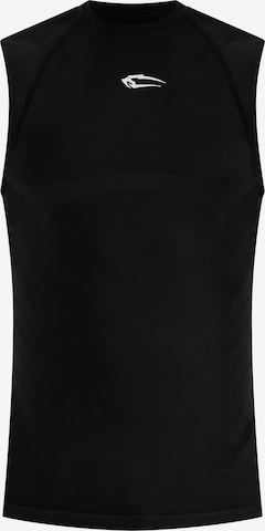 Smilodox Compression Tank Top Carnos in Schwarz: Vorderseite