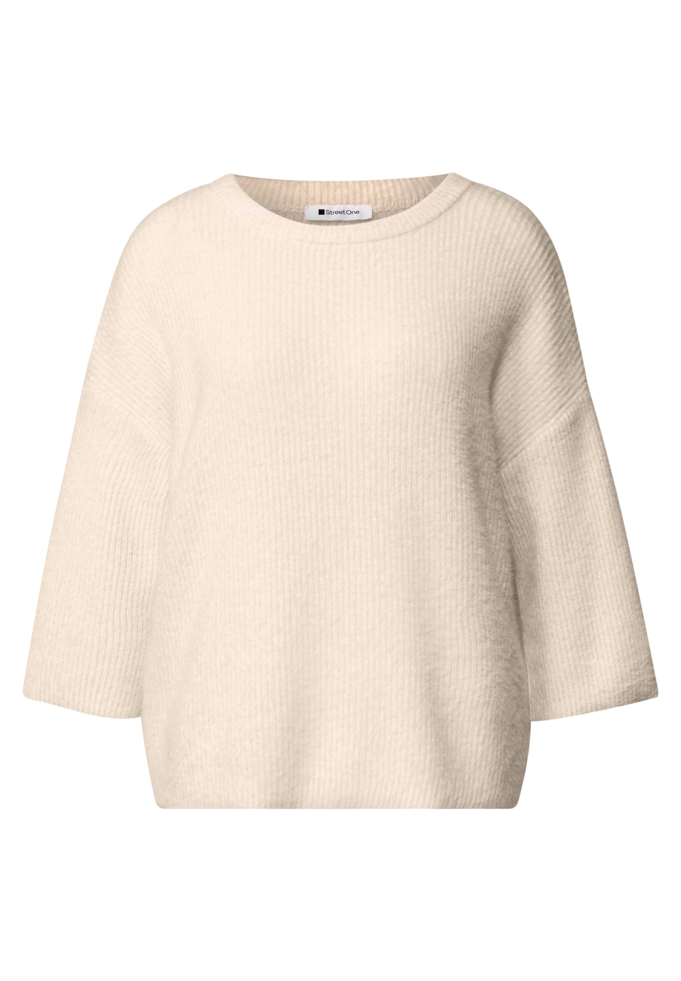 Pull-over STREET ONE en beige : devant