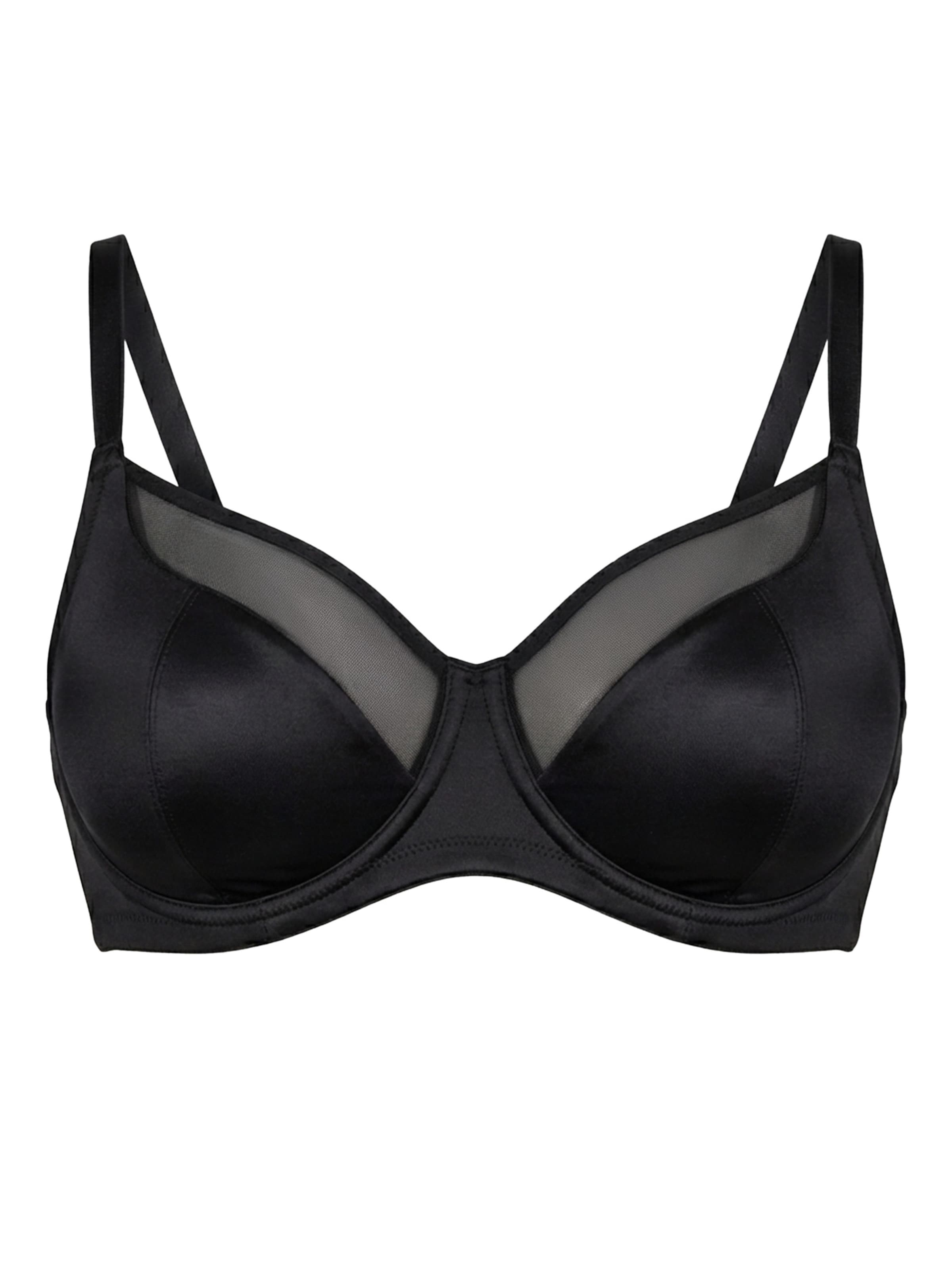 SugarShape Minimizer Podprsenka – černá: přední strana