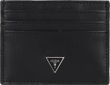 juoda GUESS Dėklas 'MILANO CARD HOLDER': priekis