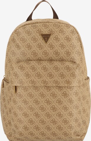 Sac à dos 'Elvis' GUESS en beige : devant