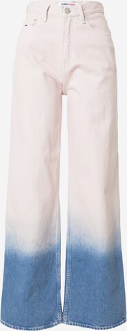 Tommy Jeans Wide leg Jeans 'CLAIRE' in White: front