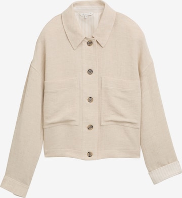 TOM TAILOR Átmeneti dzseki - bézs: elől