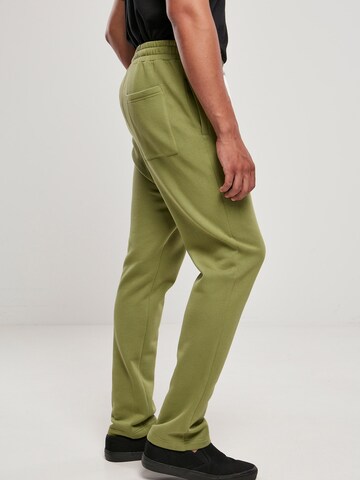 Tapered Pantaloni de la Urban Classics pe verde