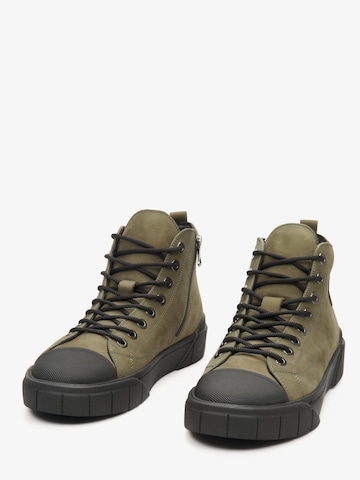 ES8 Sneaker high '09-4448' i grøn