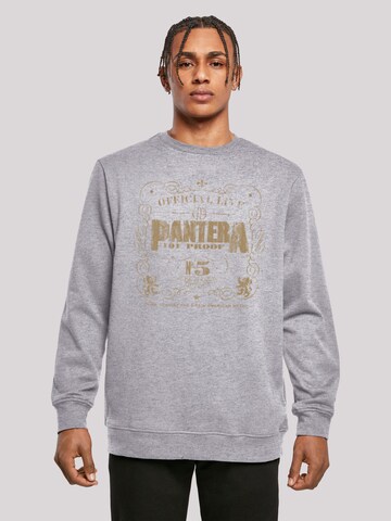 Sweat-shirt 'Pantera' F4NT4STIC en gris : devant