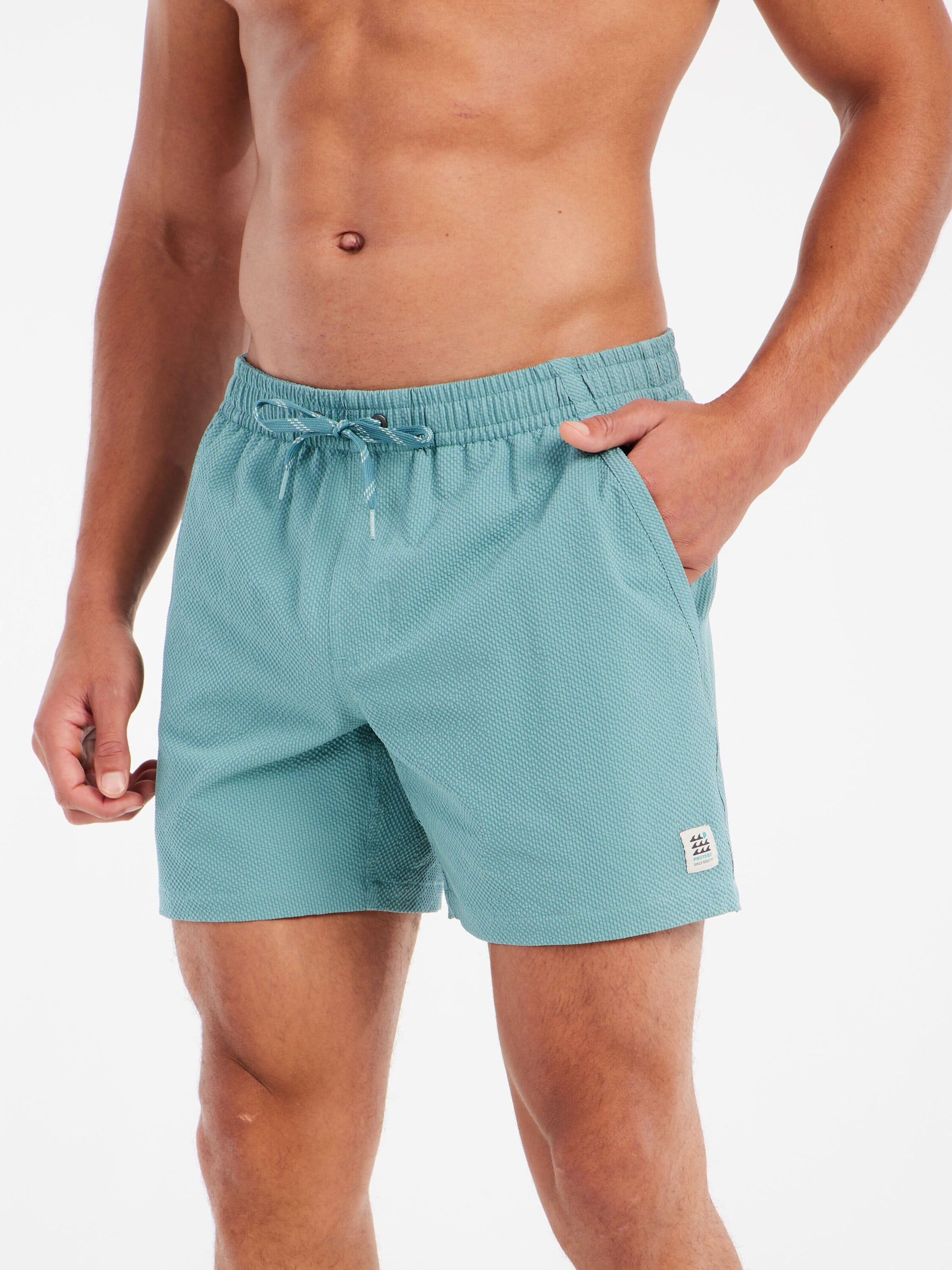PROTEST Board Shorts 'PRTWytona' in Green