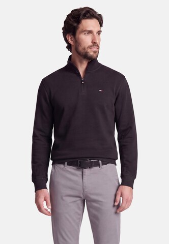 HECHTER PARIS Sweatshirt in Schwarz: Vorderseite