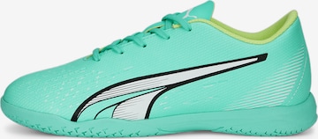 Chaussure de sport PUMA en vert : devant