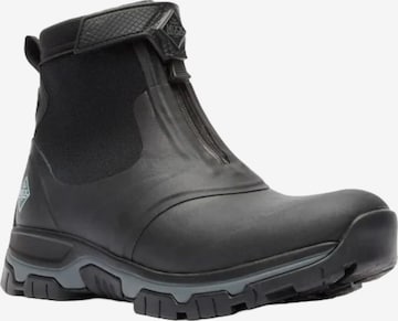 Muck boot Kalosze outdoorowe 'MENS APEX MID ZIP' w kolorze czarny: przód