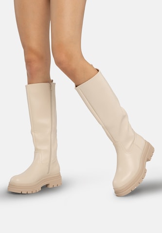 Salinyang Laarzen in Beige