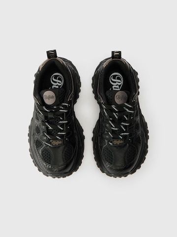 BUFFALO Σνίκερ χαμηλό 'CERBO' σε μαύρο