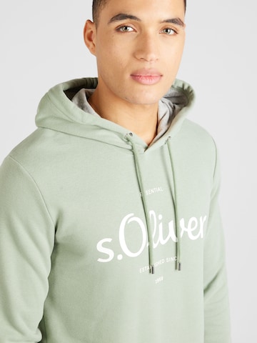 s.Oliver - Sweatshirt em verde