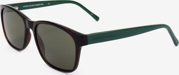 Occhiali da sole 'BEO1034' di UNITED COLORS OF BENETTON in verde: frontale