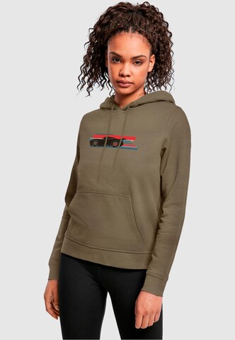 ABSOLUTE CULT Sweatshirt 'Cars - Jackson Storm' in Green: front