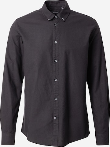 Matinique Hemd 'Jude' in Schwarz: Vorderseite