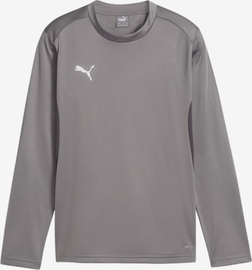 PUMA Athletic Sweatshirt in Grey: front
