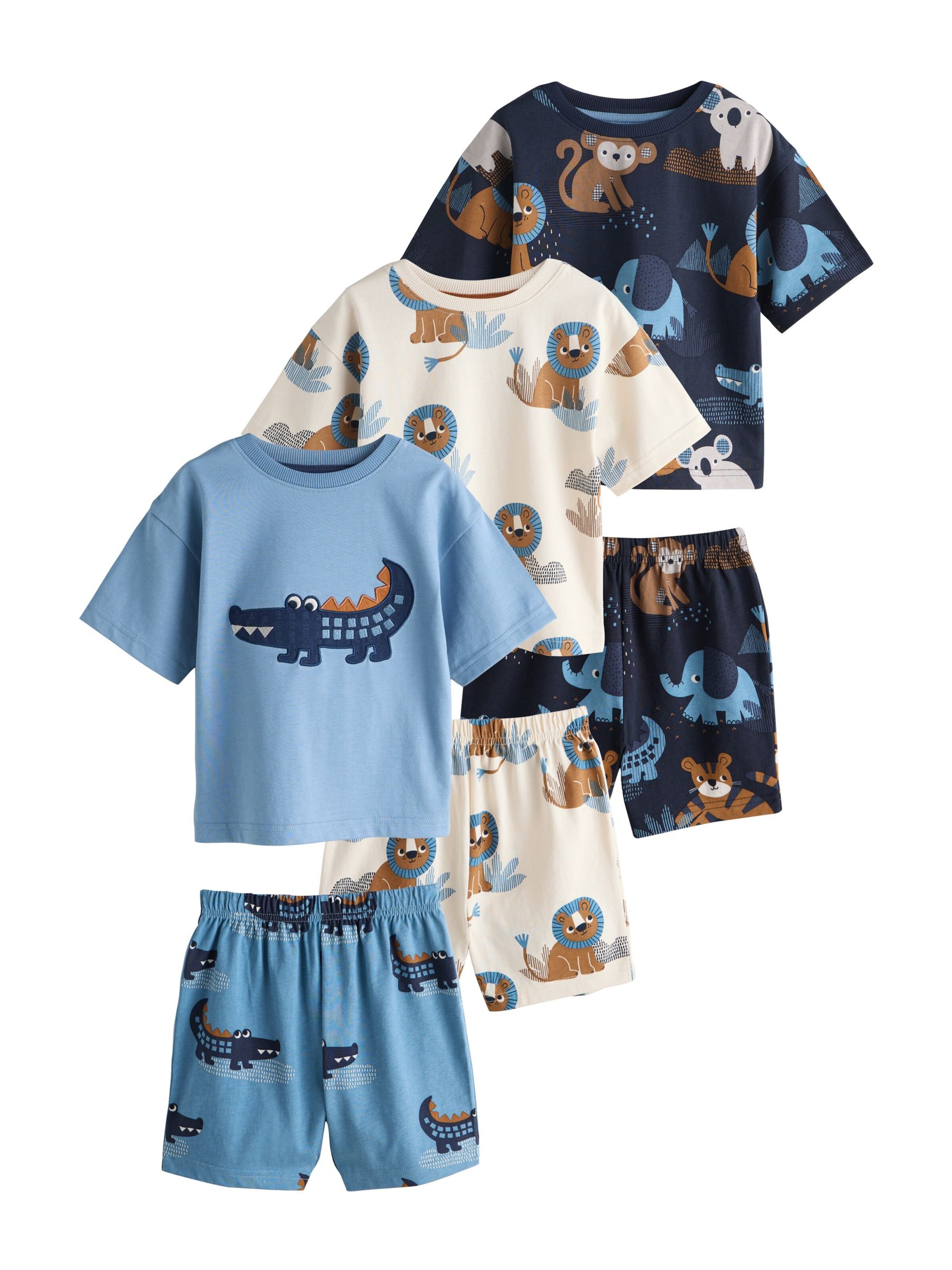 Pyjama Next en bleu : devant