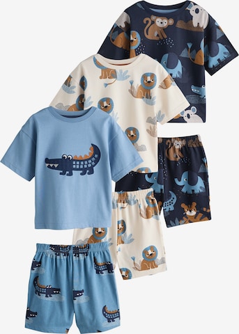 Next Schlafanzug in Blau: Vorderseite