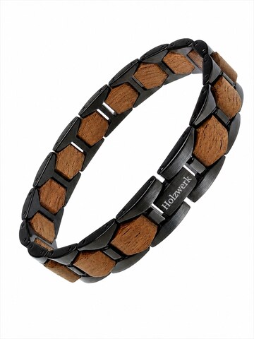 Holzwerk - Pulsera 'HARTHSEE' en marrón: frente