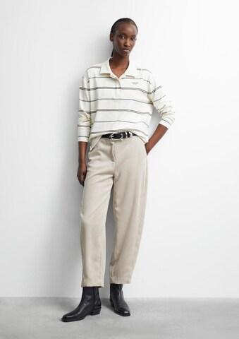 COMMA Vat Broek in Beige: voorkant