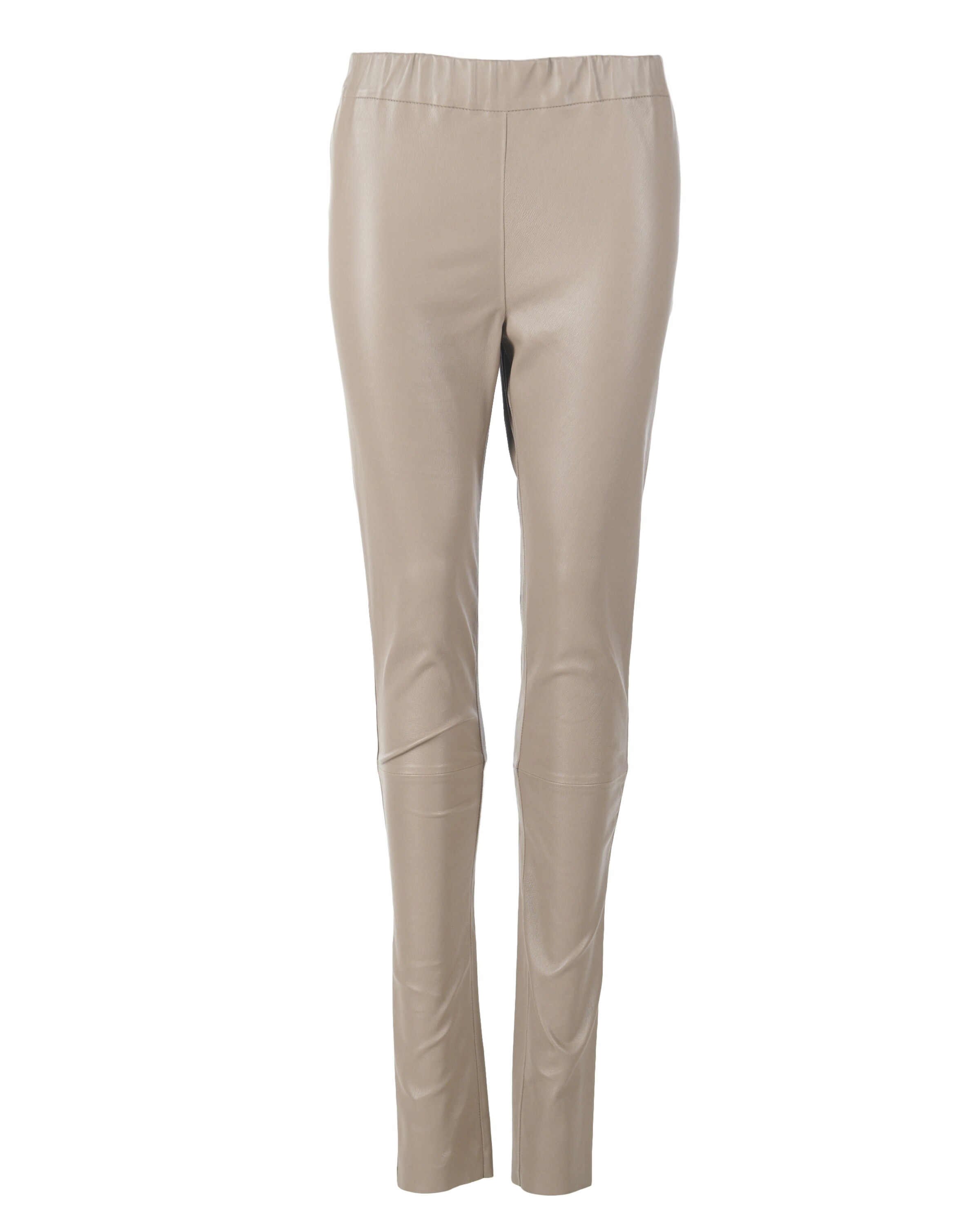 Maze Skinny Lederhose in Braun: Vorderseite