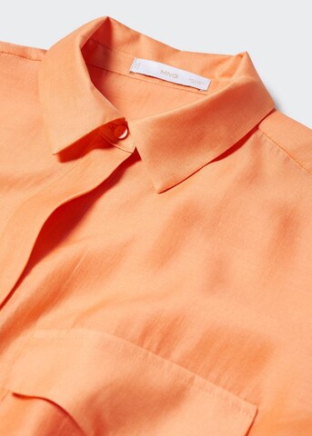 MANGO Blouse 'Melo' in Orange