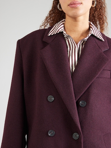 TOPSHOP Overgangsfrakke 'ELLY' i rød