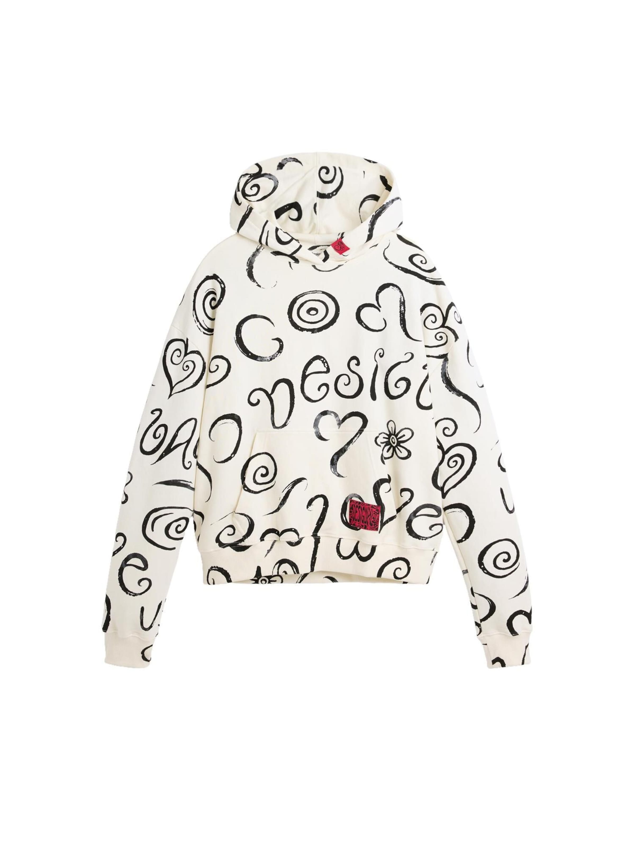 Desigual Суичър в бяло: отпред